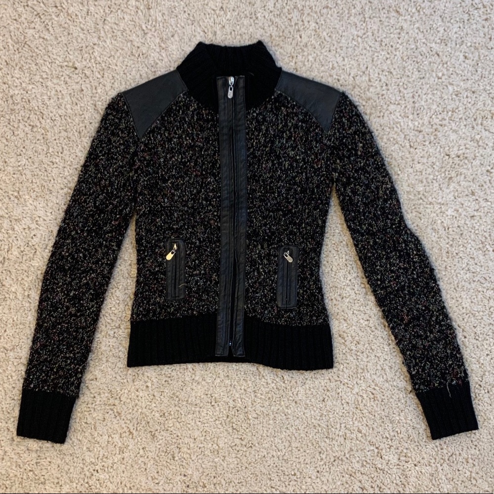 Bebe zip up sweater.